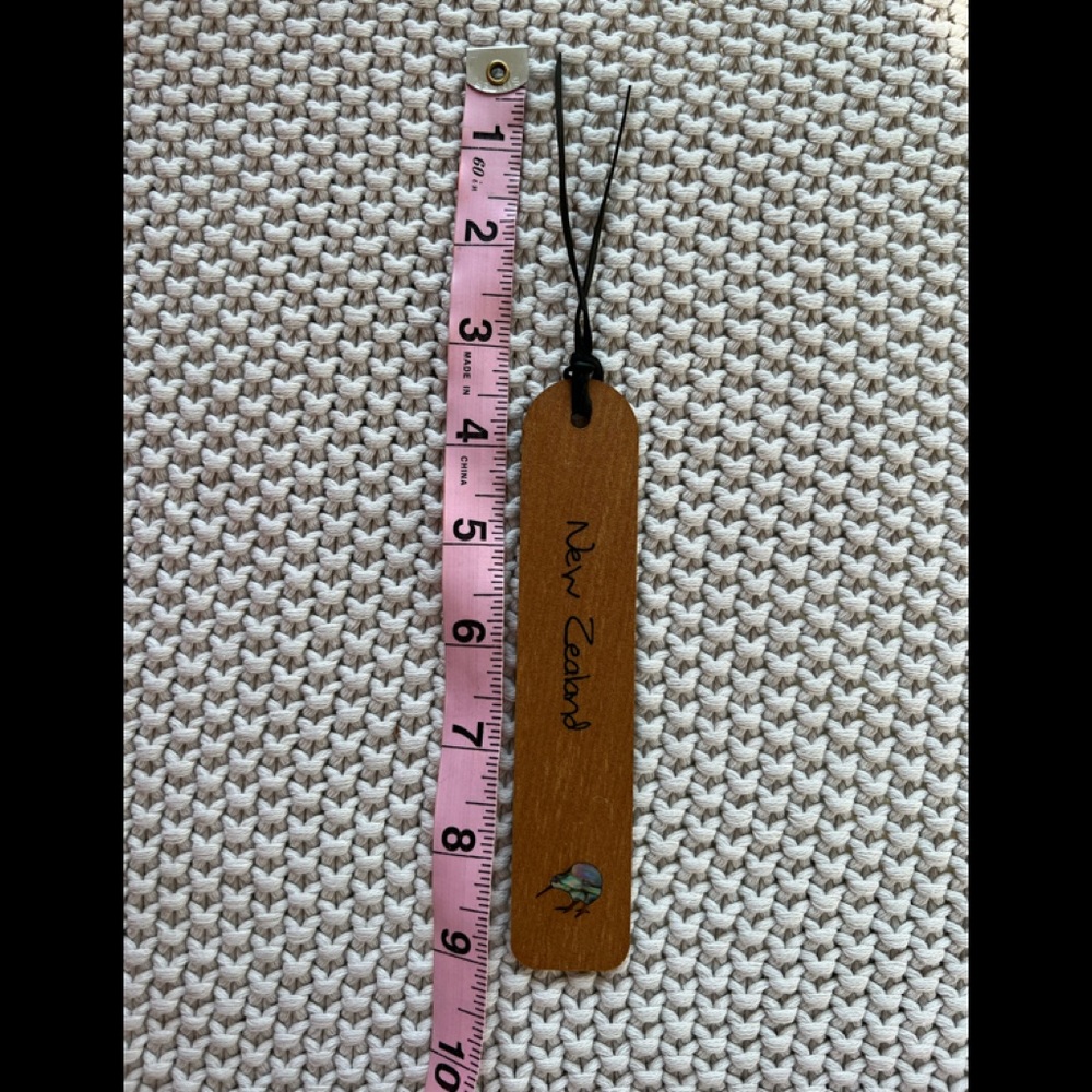 Handmade New Zealand Bookmark